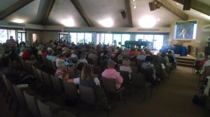 300 people on a Thursday morning